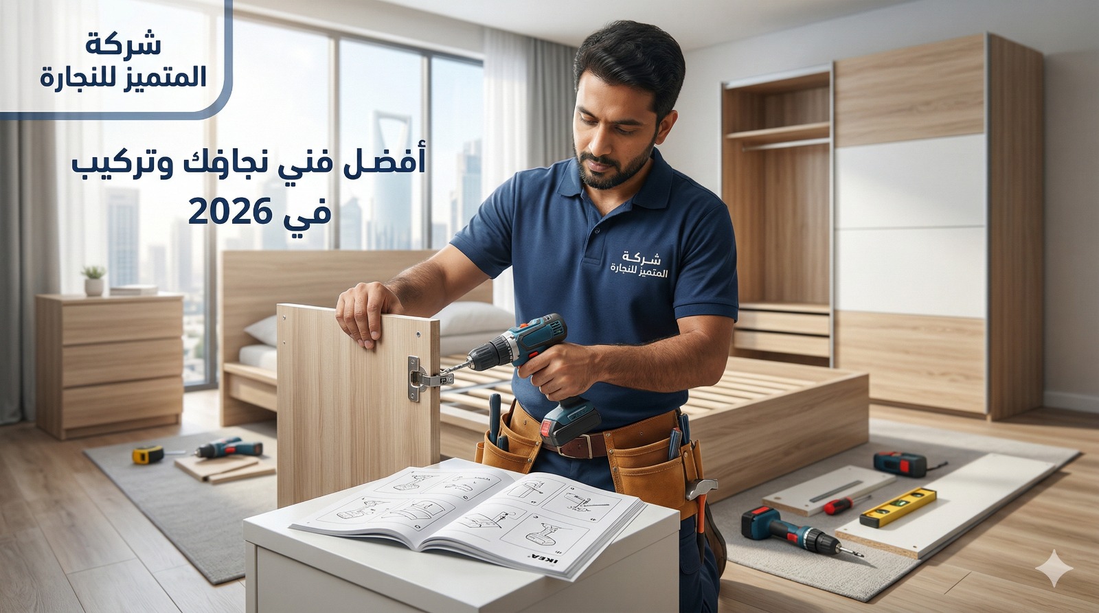 أفضل فني نجار فك وتركيب غرف نوم وأثاث ايكيا في المدينة المنورة